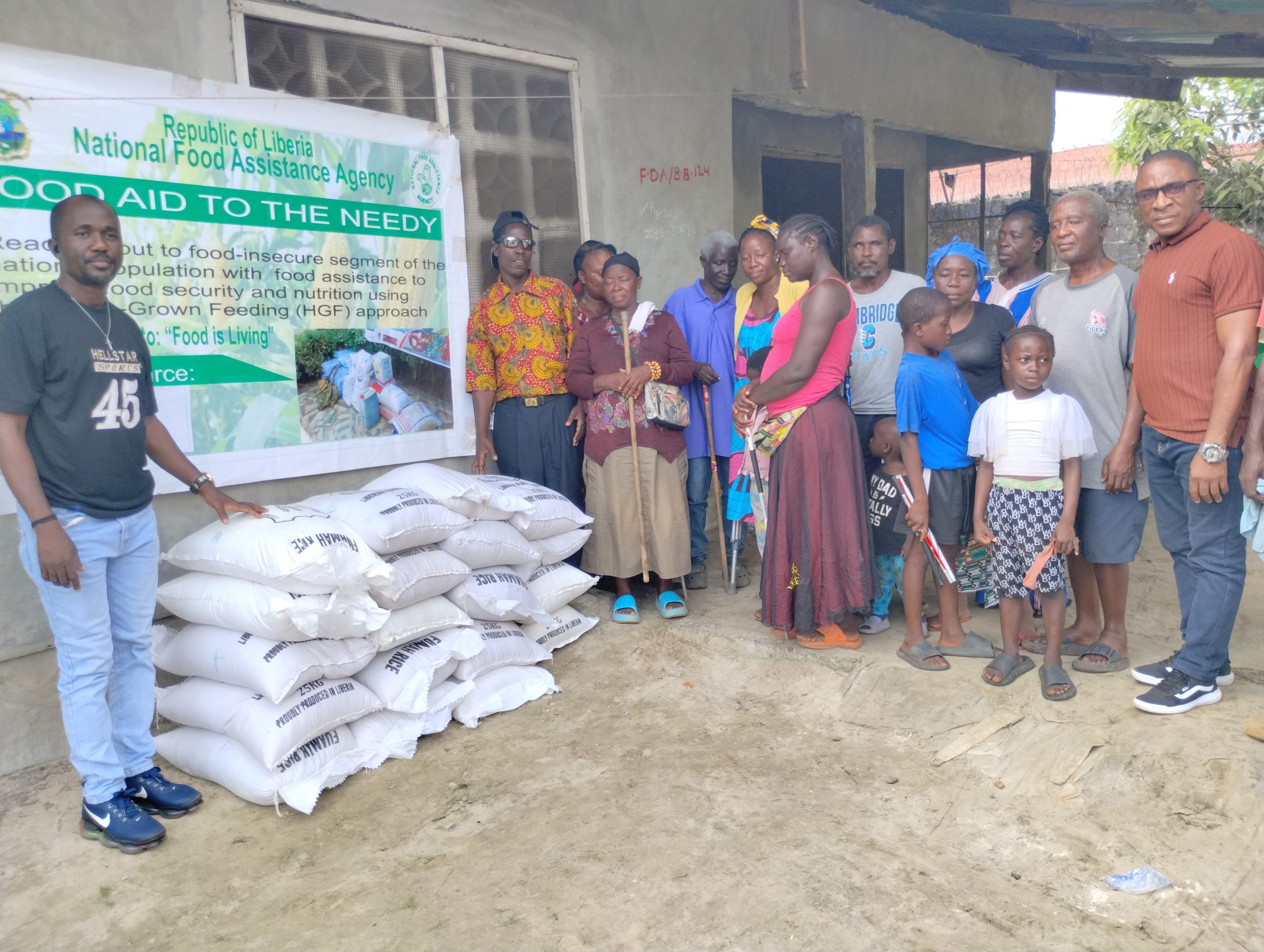 NFAA food assistance distribution