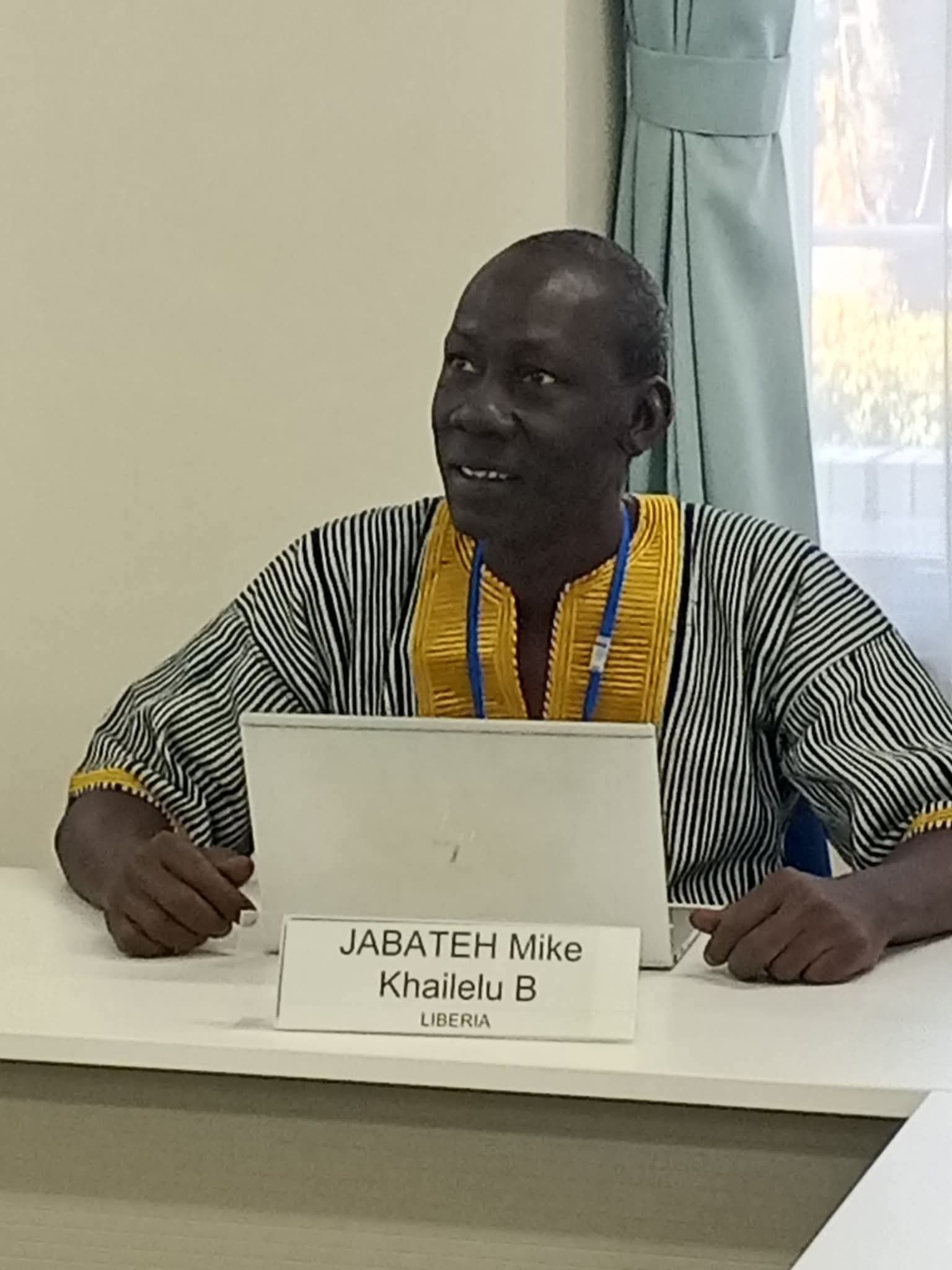 Hon. Mike Khailelu B. Jabateh, Deputy Director General for Publicity